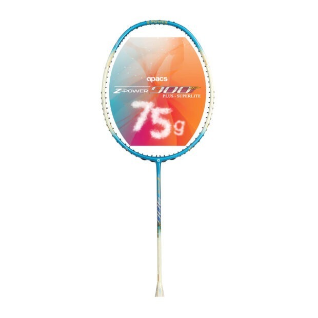 Apacs Z Power 900 RP+ Super Lite Badminton Racket  (Yellow/Blue)