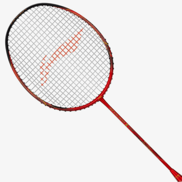 Li-Ning 3D CALIBAR X Boost (Red/Black) Badminton Racket - Image 2