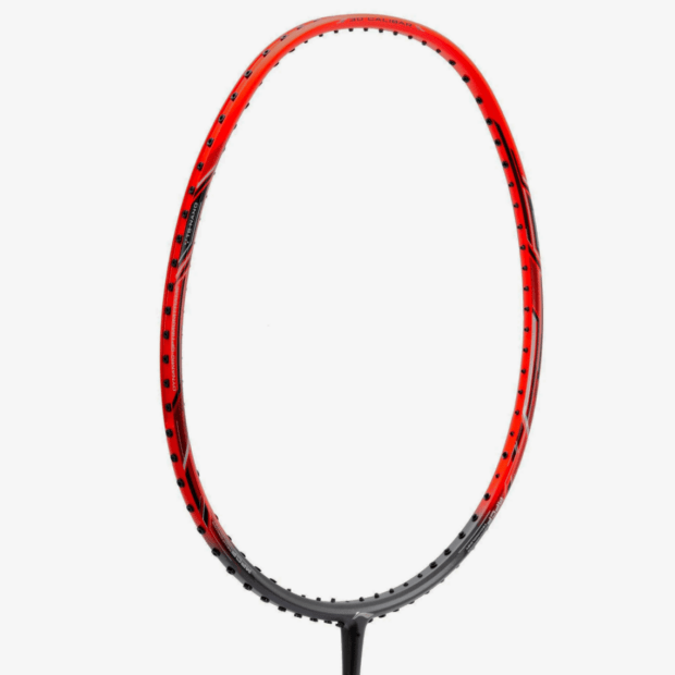 Li-Ning 3D CALIBAR X Boost (Dark Grey/Red) Badminton Racket - Image 4