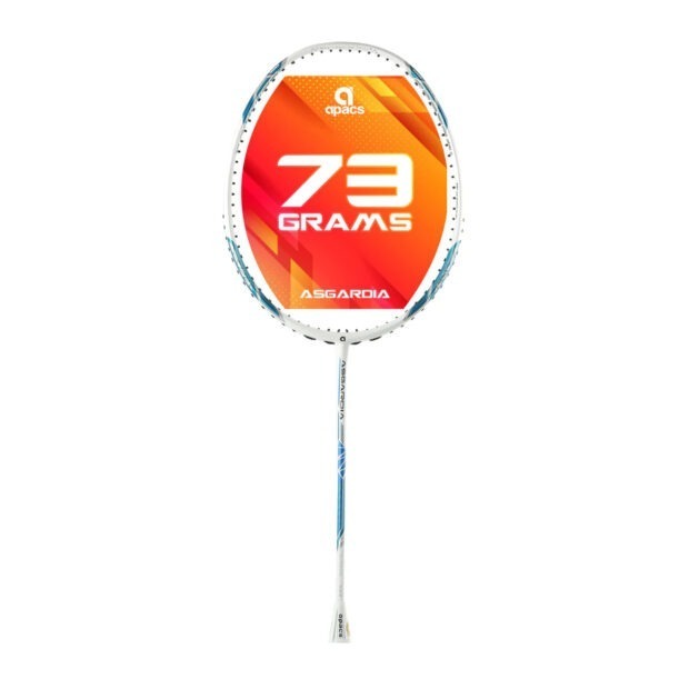 Apacs Asgardia Control Badminton Racket (White/Blue)