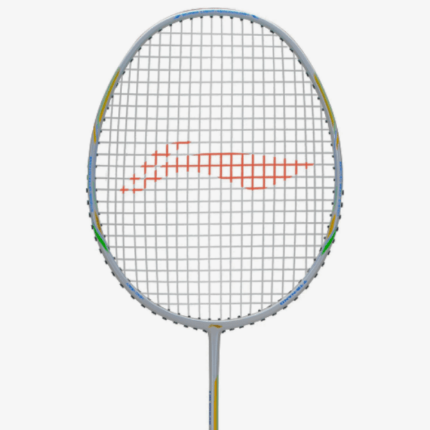 Li-Ning Air-Force G2 Badminton Racket (78 grams) (White/ Gold) - Image 2