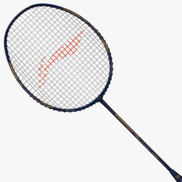 Li-Ning Air-Force G2 Badminton Racket (79 grams) (Navy/ Gold) - Image 2