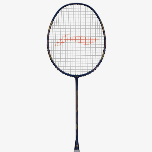 Li-Ning Air-Force G2 Badminton Racket (79 grams) (Navy/ Gold) - Image 4