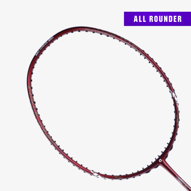 Apacs Finapi 232 Unstrung Badminton Racket (Red)