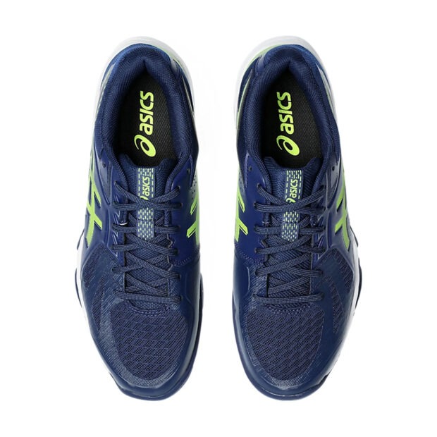 Asics Blade FF Badminton Shoes (Blue Expanse/Safety Yellow) - Image 6