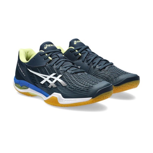 Asics Court Control FF3 Badminton Shoes (French Blue/White) - Image 3