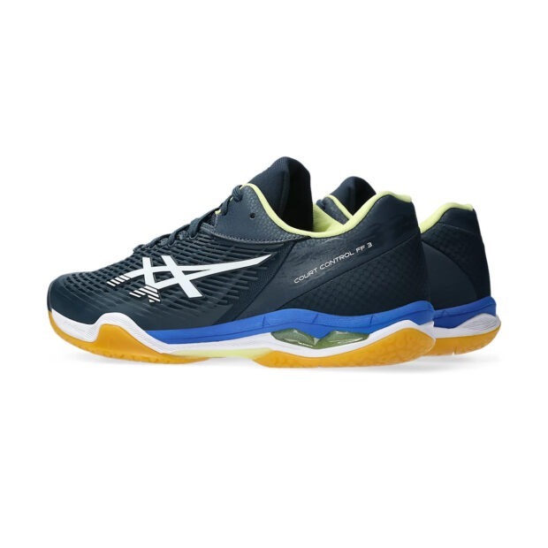 Asics Court Control FF3 Badminton Shoes (French Blue/White) - Image 4