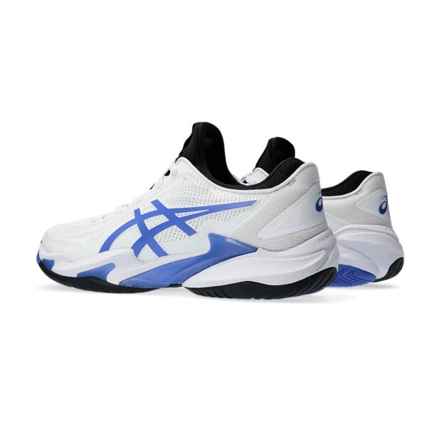 Asics Court FF3 Novak Tennis Shoes (White/Sapphire) - Image 4