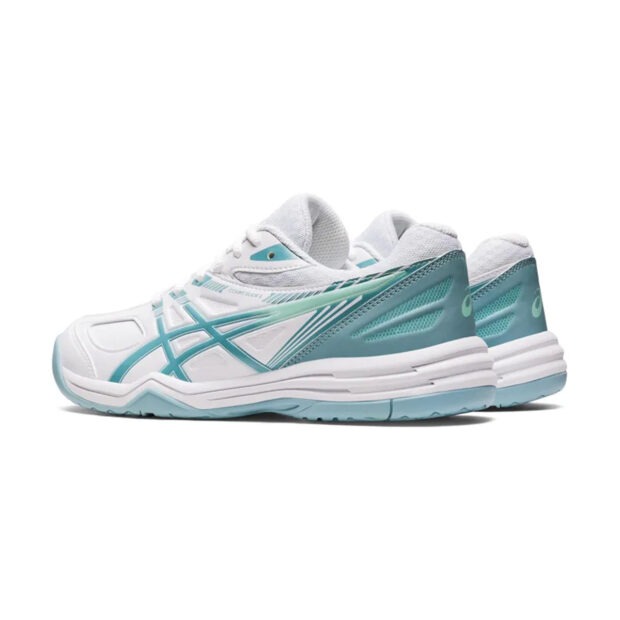 Asics Court Slide 2 Tennis Shoes (White/Smoke Blue) - Image 4