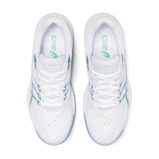 Asics Court Slide 2 Tennis Shoes (White/Smoke Blue) - Image 6