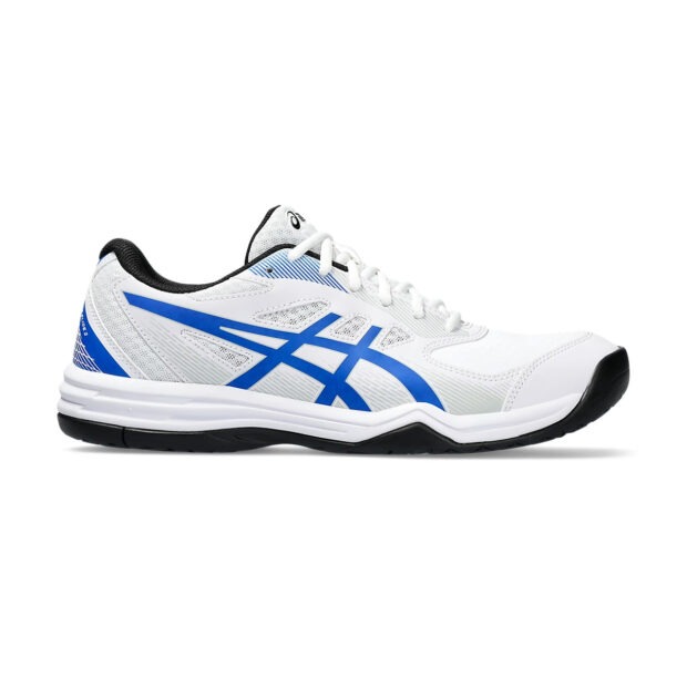 Asics Court Slide 3 Tennis Shoes (White/Tuna Blue)