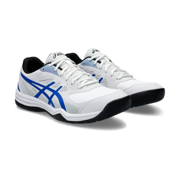 Asics Court Slide 3 Tennis Shoes (White/Tuna Blue) - Image 3