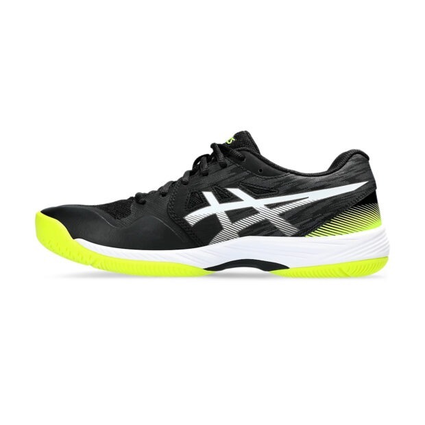 Asics Gel Court Hunter 3 Badminton Shoes (Black/White) - Image 2