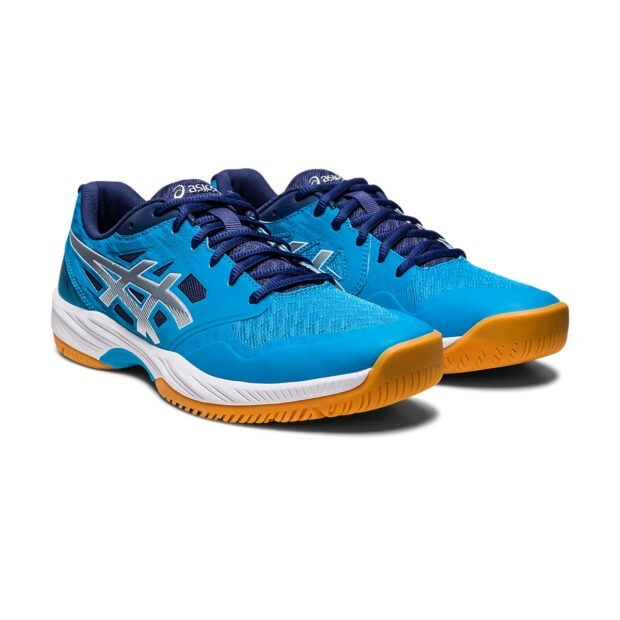 Asics Gel Court Hunter 3 Badminton Shoes (Navy Blue) - Image 3