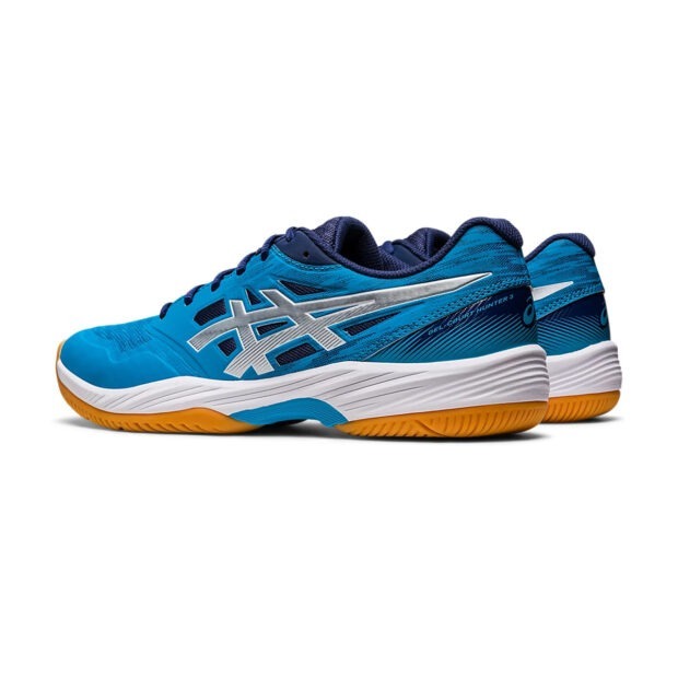 Asics Gel Court Hunter 3 Badminton Shoes (Navy Blue) - Image 4