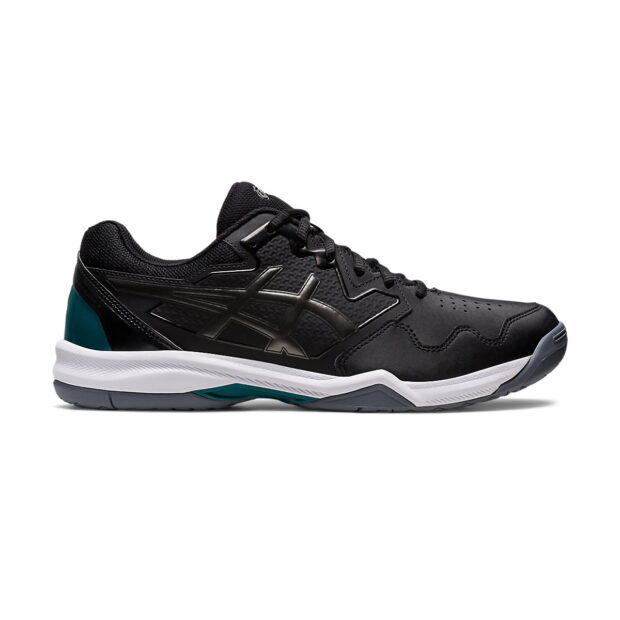 Asics Gel Dedicate 7 Tennis Shoes (Black/Gunmetal)