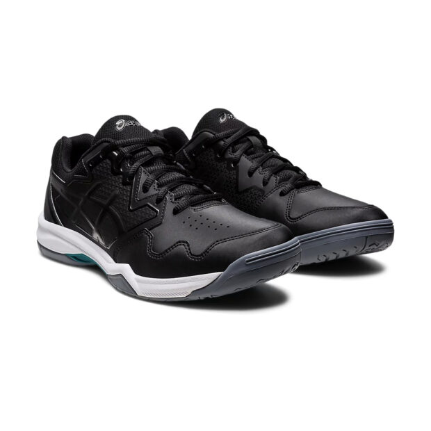 Asics Gel Dedicate 7 Tennis Shoes (Black/Gunmetal) - Image 3