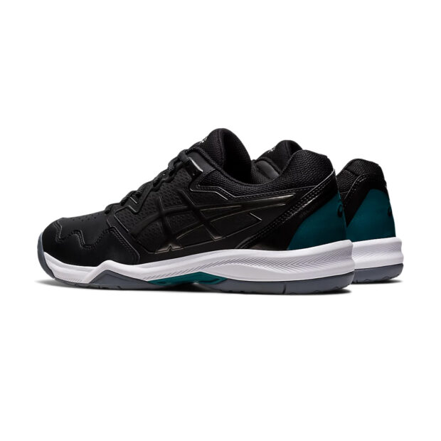 Asics Gel Dedicate 7 Tennis Shoes (Black/Gunmetal) - Image 4