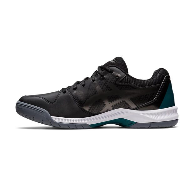 Asics Gel Dedicate 7 Tennis Shoes (Black/Gunmetal) - Image 2