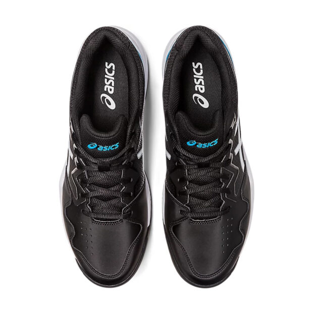 Asics Gel Dedicate 7 Tennis Shoes (Black/Island Blue) - Image 6