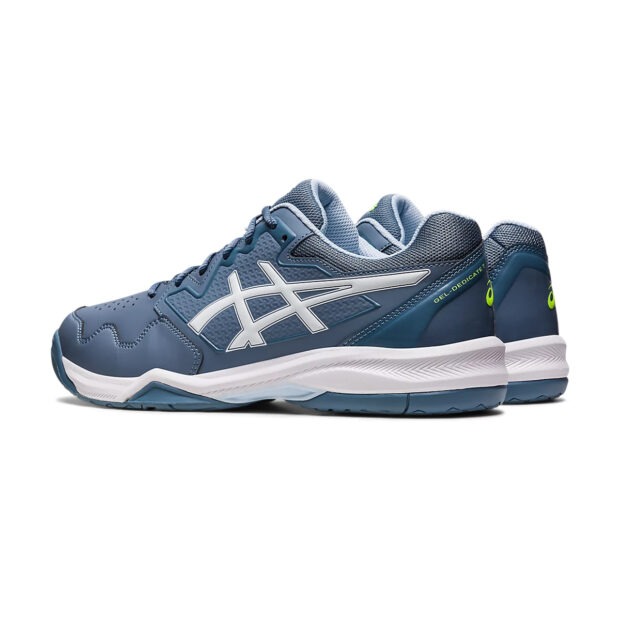 Asics Gel Dedicate 7 Tennis Shoes (Steel Blue/White) - Image 4