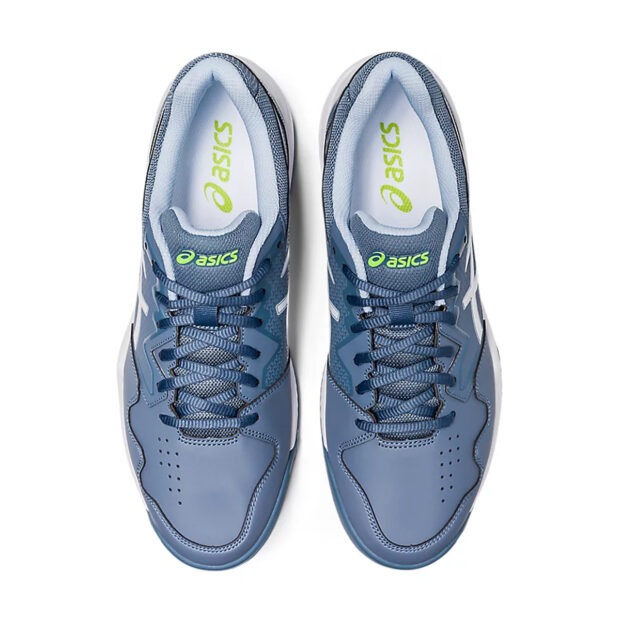 Asics Gel Dedicate 7 Tennis Shoes (Steel Blue/White) - Image 6