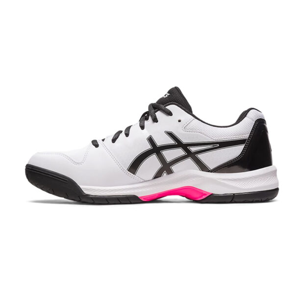 Asics Gel Dedicate 7 Tennis Shoes (White/Hot Pink) - Image 2