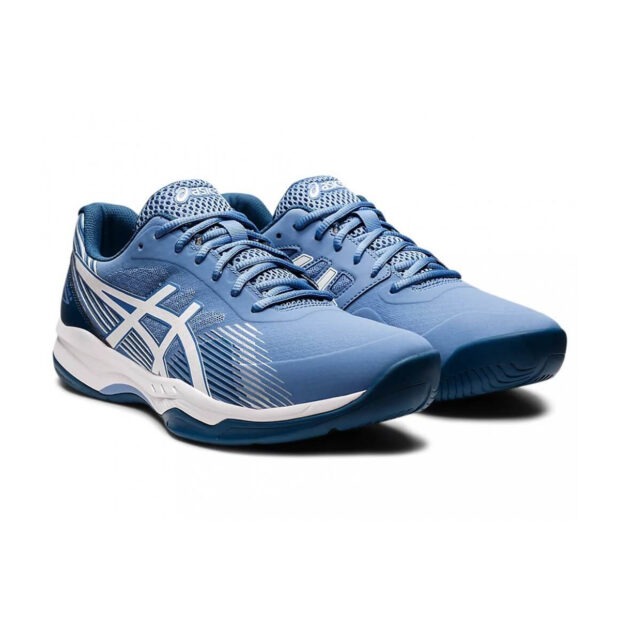 Asics Gel Game 8 Tennis Shoes (Blue Harmony/White) - Image 3