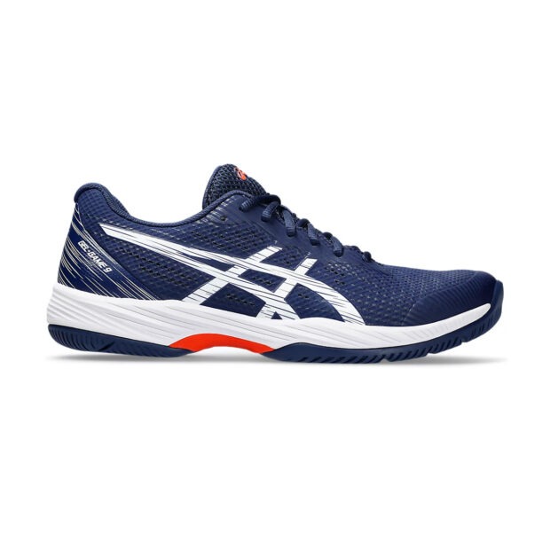 Asics Gel Game 9 Tennis Shoes (Blue Expanse/White)