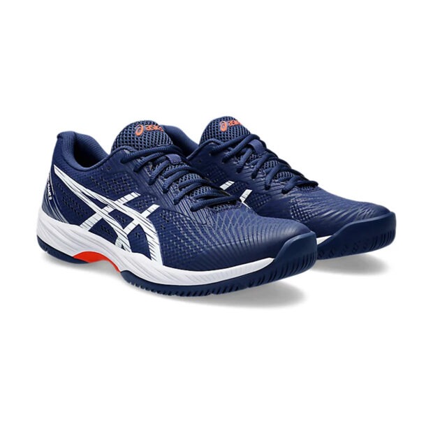 Asics Gel Game 9 Tennis Shoes (Blue Expanse/White) - Image 3