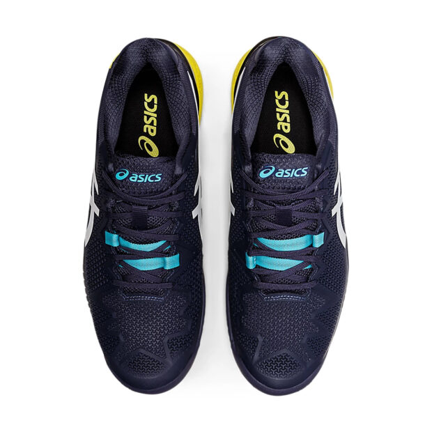 Asics Gel Resolution 8 Tennis Shoes (Indigo Fog/White) - Image 6