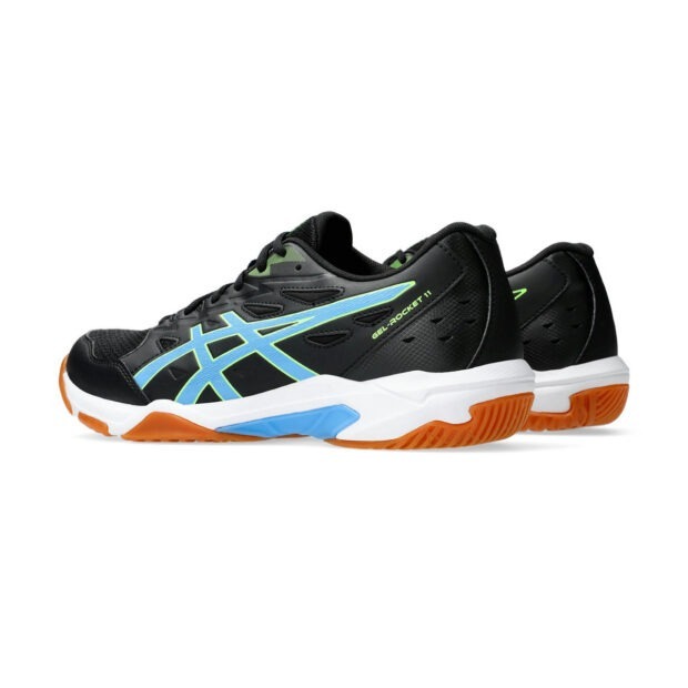 Asics Gel Rocket 11 Badminton Shoes (Black/Waterspace) - Image 4