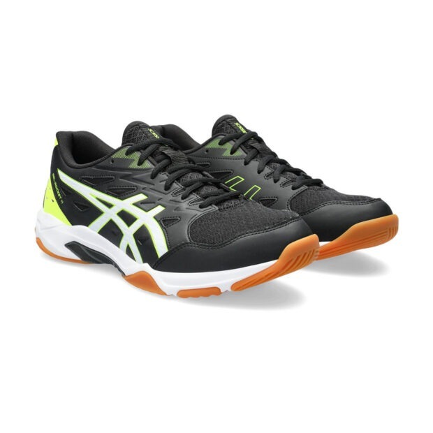 Asics Gel Rocket 11 Badminton Shoes (Black/White) - Image 3