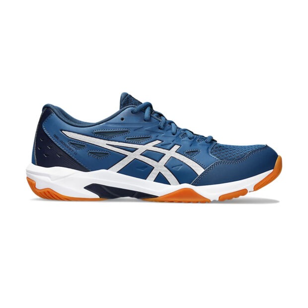 Asics Gel Rocket 11 Badminton Shoes (Mako Blue/Pure Silver)