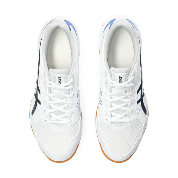 Asics Gel Rocket 11 Badminton Shoes (White/Black) - Image 6