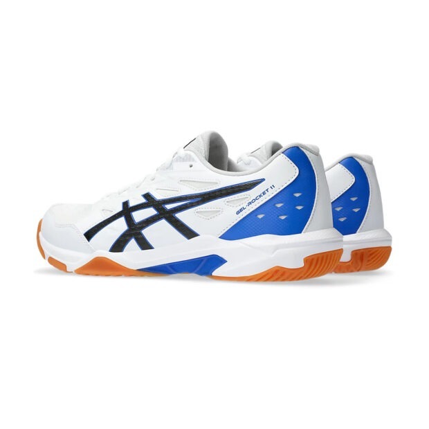 Asics Gel Rocket 11 Badminton Shoes (White/Black) - Image 4