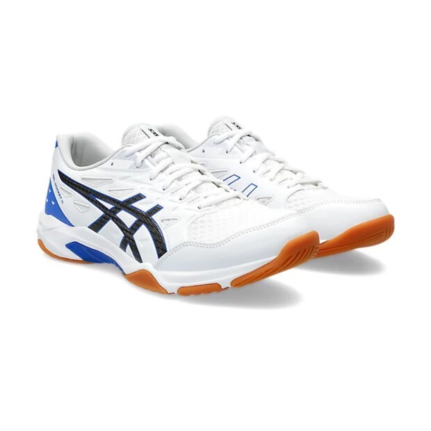 Asics Gel Rocket 11 Badminton Shoes (White/Black) - Image 3