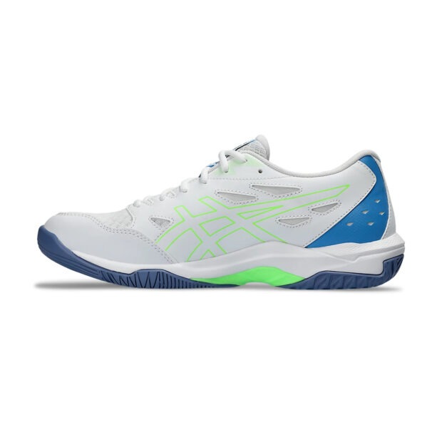 Asics Gel Rocket 11 Badminton Shoes (White/Lime Burst) - Image 2