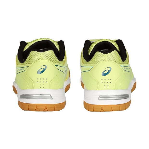 Asics Gel CourtMov+ Badminton Shoes (Glow Yellow/Deep Sea Teal) - Image 4