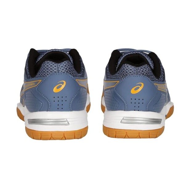 Asics Gel CourtMov+ Badminton Shoes (Storm Blue/Sunflower) - Image 3