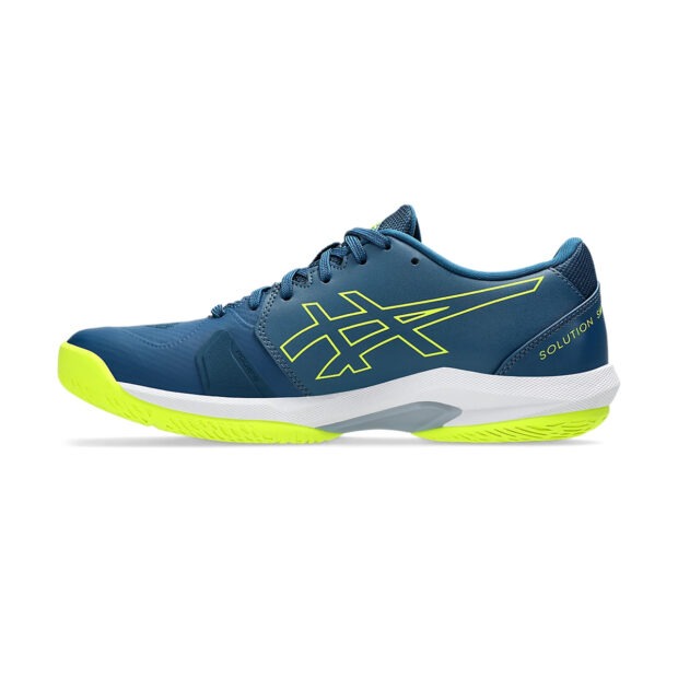 Asics Solution Swift FF 2 Tennis Shoes (Mako Blue/Safety Yellow) - Image 2