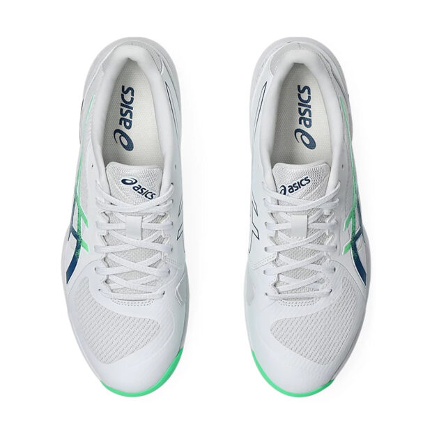 Asics Solution Swift FF2 Tennis Shoes (White/New Leaf) - Image 6