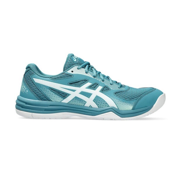 Asics Upcourt 5 Badminton Shoes (Blue Teal/White)