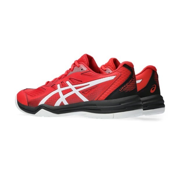 Asics Upcourt 5 Badminton Shoes (Classic Red/Beet Juice) - Image 4