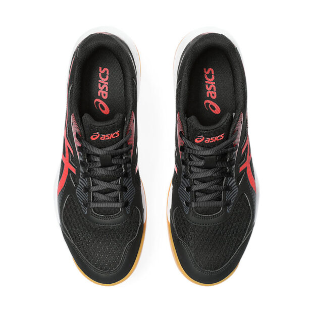 Asics Upcourt 5 Badminton Shoes (Red/Black) - Image 6