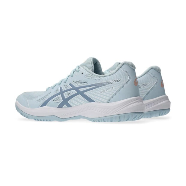 Asics Upcourt 6 Badminton Shoes (Cool Grey/Grey Blue) - Image 4