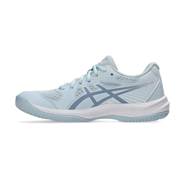 Asics Upcourt 6 Badminton Shoes (Cool Grey/Grey Blue) - Image 2