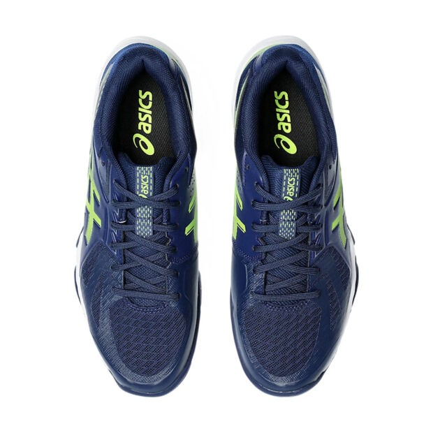 Asics Blade FF Court Shoes (Blue Expanse/Safety Yellow) - Image 6