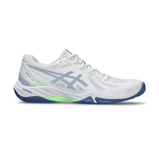 Asics Blade FF Court Shoes (White/Denim Blue)