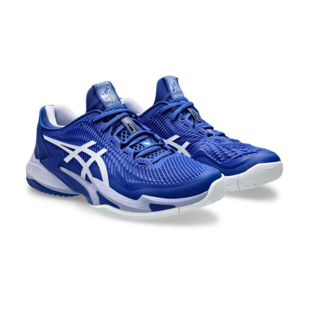 Asics Court FF 3 NOVAK Court Shoes (Blue/Fresh Air) - Image 2